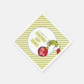 Serviette En Papier Dr Seuss | Oh Boy Grinch Baby shower (Coin)