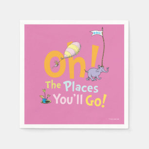 Serviette En Papier Dr. Seuss Oh ! La Parade des Endroits