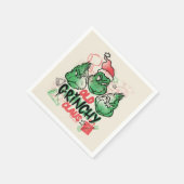 Serviette En Papier Dr Seuss | Vieux Claus Grinch (Coin)