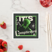Serviette En Papier Draco Malfoy - "C'est compliqué" (En situation)