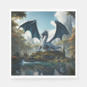 Serviette En Papier Dragon (Devant)