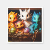 Serviette En Papier Dragon (Devant)