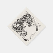 Serviette En Papier dragon (Coin)