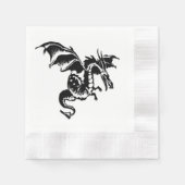 Serviette En Papier Dragon (Devant)