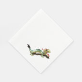 Serviette en papier - Dragon avec ombre (Coin)