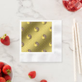 Serviette En Papier Dragon de terre (En situation)