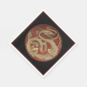 Serviette En Papier Dragon Lore - Art Nouveau (Coin)