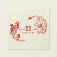 Dragon-Phoenix moderne Mariage chinois personnalis