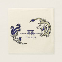 Dragon-Phoenix moderne Mariage chinois personnalis