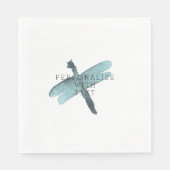 Serviette En Papier Dragonfly (Devant)