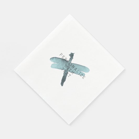 Serviette En Papier Dragonfly (Coin)
