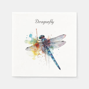 Serviette En Papier Dragonfly Dreamscape, personnalisée