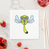 Serviette En Papier Dragonfly geek (En situation)