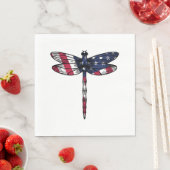 Serviette En Papier Dragonfly USA (En situation)