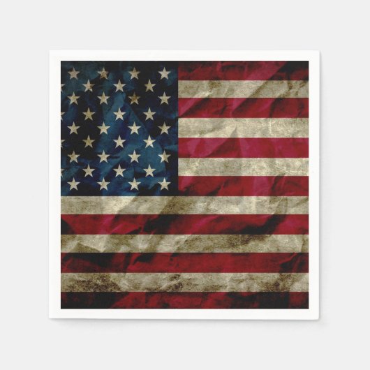 Serviette En Papier drapeau (Devant)