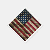 Serviette En Papier drapeau (Coin)