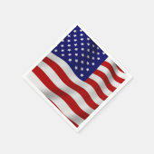Serviette En Papier Drapeau américain (Coin)