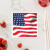 Serviette En Papier Drapeau américain Drapeau 4 Juillet Parti (En situation)