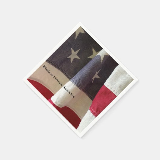 Serviette En Papier Drapeau américain plus ancien (Coin)