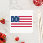 Serviette En Papier Drapeau américain serviettes USA (En situation)