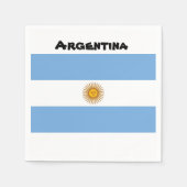 Serviette En Papier Drapeau argentin (Devant)