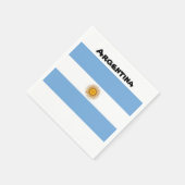 Serviette En Papier Drapeau argentin (Coin)