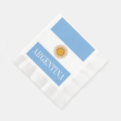 Serviette En Papier Drapeau argentin Bandera De Argentina (Coin)