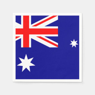 Serviette En Papier Drapeau Australie