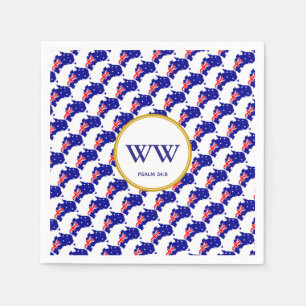 Serviette En Papier Drapeau Australien Fête d'anniversaire Patrimoine 