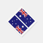 Serviette En Papier Drapeau australien Naplins (Coin)