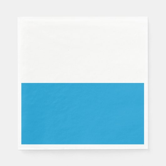 Serviette En Papier Drapeau bavarois (Devant)