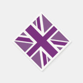 Serviette En Papier Drapeau britannique patriotique Napkin (Coin)