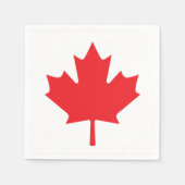 Serviette En Papier Drapeau canadien (Devant)