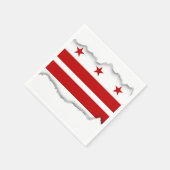 Serviette En Papier Drapeau classique Washington D.C. (Coin)