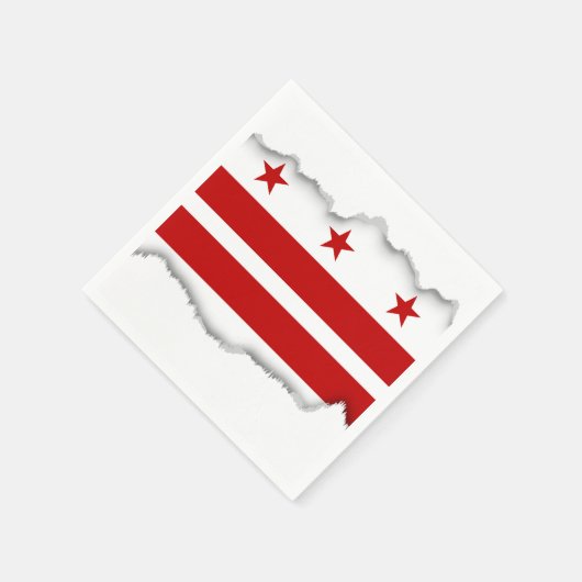 Serviette En Papier Drapeau classique Washington D.C. (Coin)