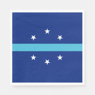 Serviette En Papier Drapeau d'Anaheim (Californie, USA)