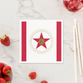 Serviette En Papier Drapeau de Birmingham, Alabama serviettes (En situation)