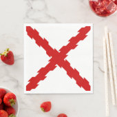 Serviette En Papier Drapeau de Bourgogne (En situation)