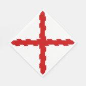 Serviette En Papier Drapeau de Bourgogne (Coin)