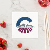 Serviette En Papier Drapeau de Chandler, Arizona (En situation)