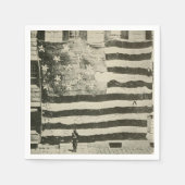 Serviette En Papier Drapeau de combat militaire américain Star Spangle (Devant)