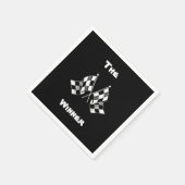 Serviette En Papier Drapeau de course (Coin)