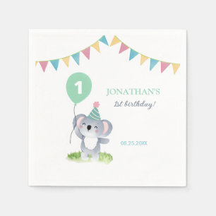 Serviette En Papier Drapeau de fête de ballon de koala de bébé mignon