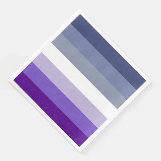 Serviette En Papier Drapeau de fierté lesbienne Butch (Coin)