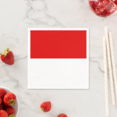 Serviette En Papier Drapeau de Hesse Napkins (En situation)