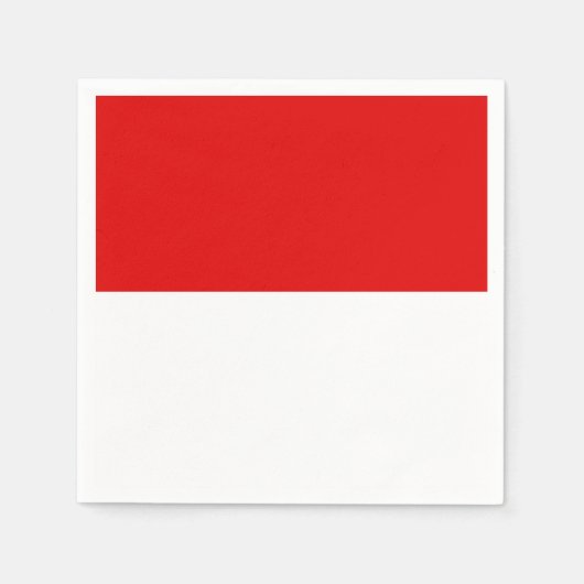 Serviette En Papier Drapeau de Hesse Napkins (Devant)