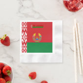 Serviette En Papier Drapeau de la Biélorussie (En situation)