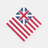 Serviette En Papier Drapeau de la Grande Union des États-Unis d'Amériq (Coin)