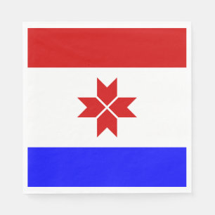 Serviette En Papier Drapeau de la Mordovie
