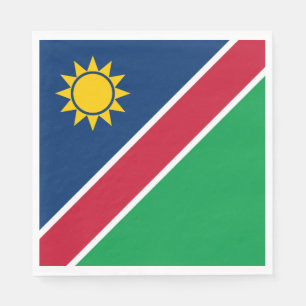 Serviette En Papier Drapeau de la Namibie